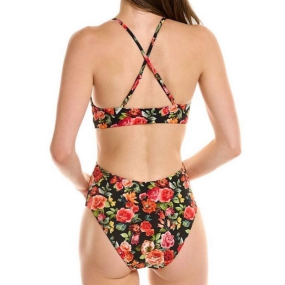 New Onia One-Piece Swimsuit In Eden Floral — image 2 of 3